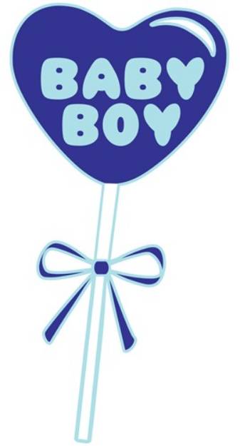 Picture of Baby Boy SVG File