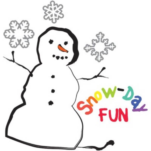 Picture of Snow-Day Fun SVG File