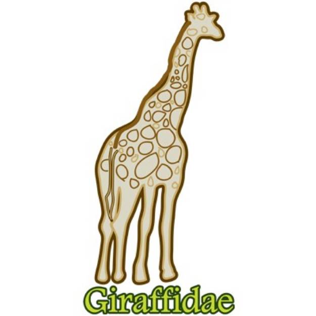 Picture of Giraffidae SVG File