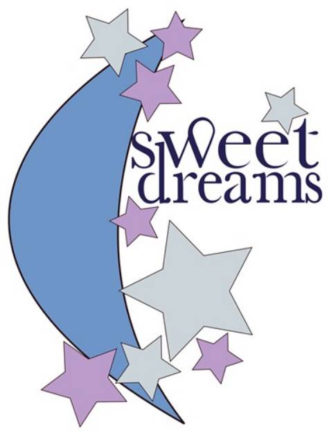 Picture of Sweet Dreams SVG File