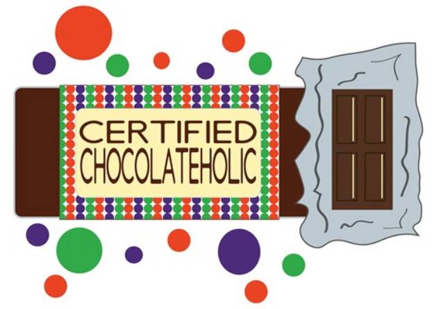 Picture of Chocolateholic SVG File