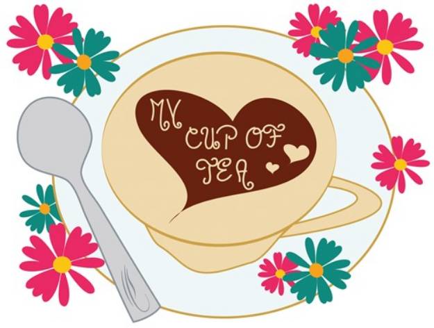 Picture of My Cup Of Tea SVG File