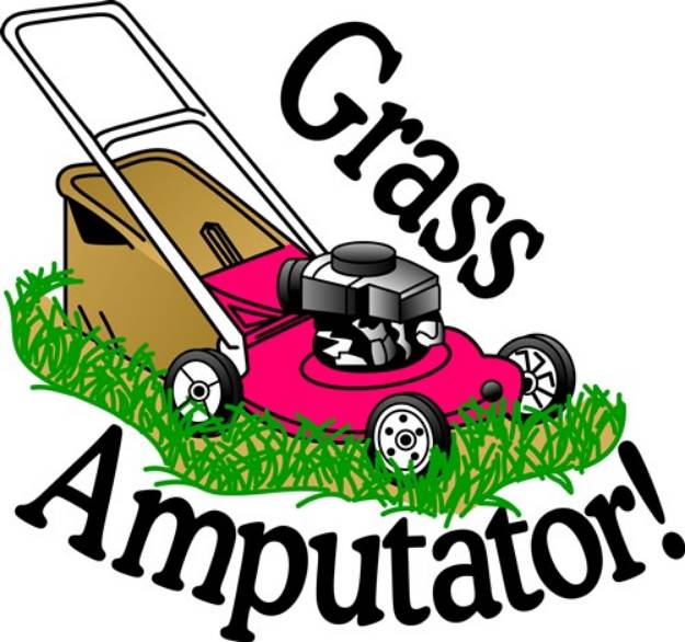 Picture of Grass Amputator SVG File