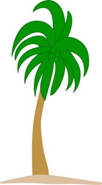 Picture of Palm Tree SVG File