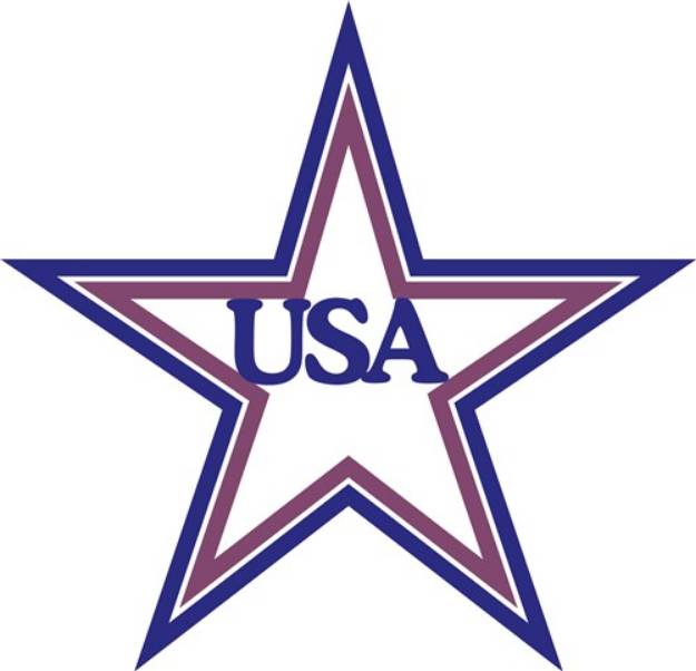 Picture of USA SVG File