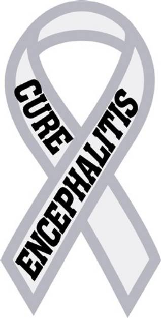 Picture of Cure Encephalitis SVG File