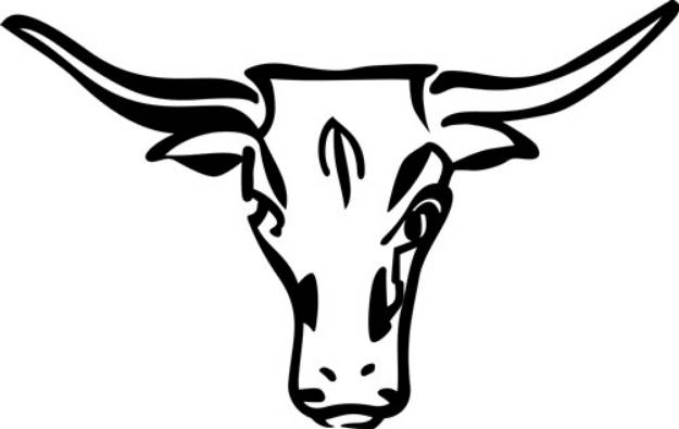 Picture of Longhorns SVG File