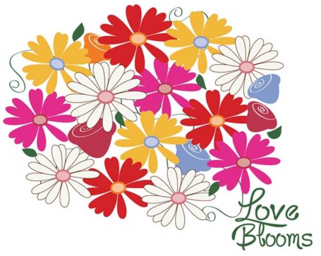 Picture of Love Blooms SVG File