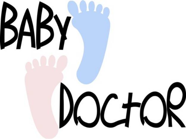 Picture of Baby Doctor SVG File