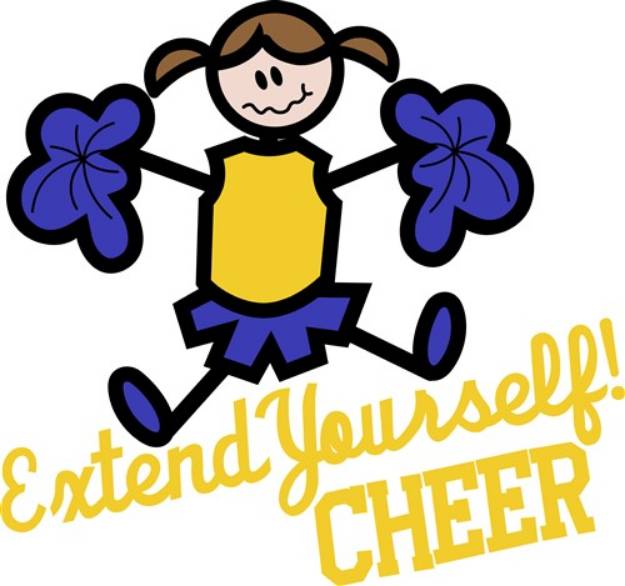 Picture of Cheer SVG File