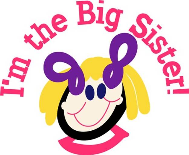 Picture of Big Sister SVG File