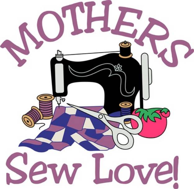 Picture of Sew Love SVG File