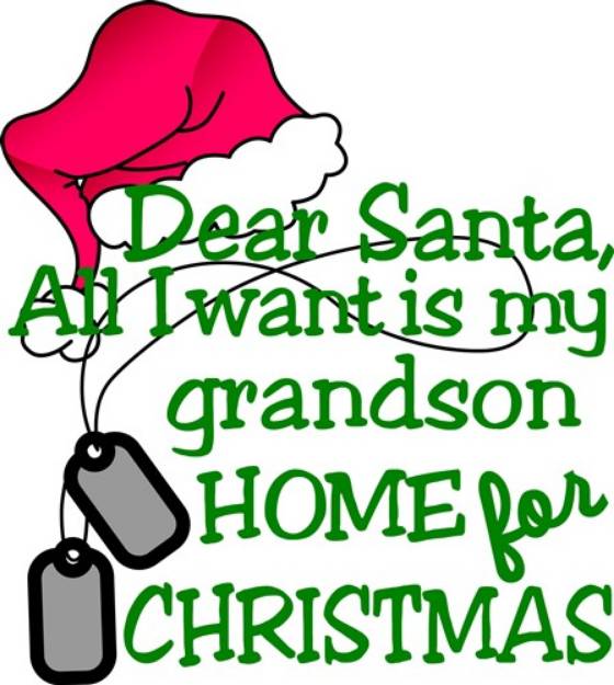 Picture of Grandson Home SVG File