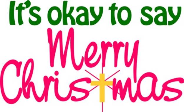 Picture of Merry Christmas SVG File