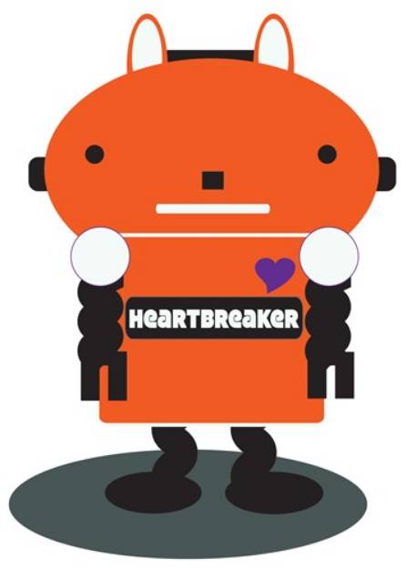 Picture of Heartbreaker SVG File