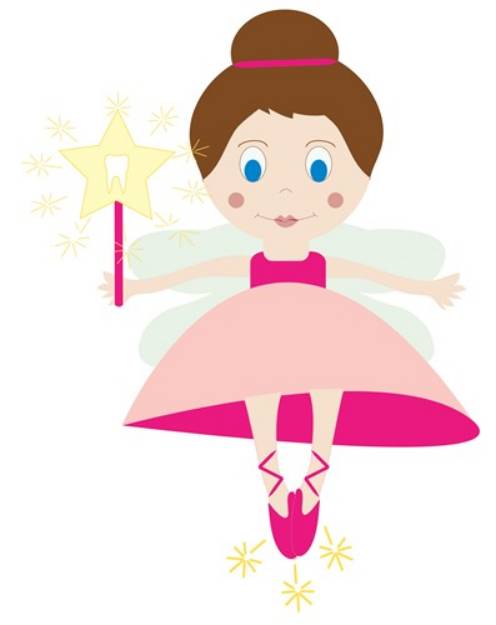 Picture of Tooth Fairy SVG File