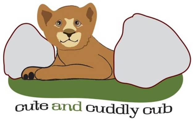 Picture of Cute & Cuddly Cub SVG File