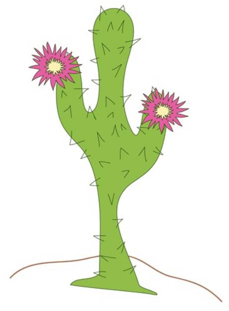 Picture of Cactus SVG File