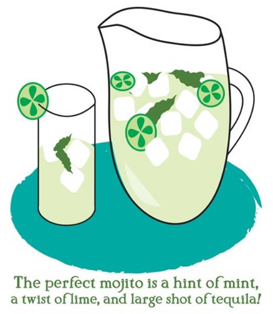 Picture of The Perfect Mojito SVG File