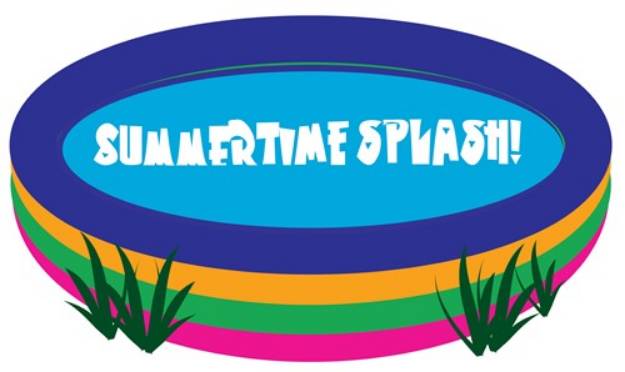 Picture of Summertime Splash SVG File