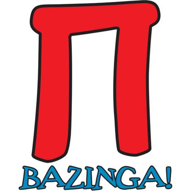 Picture of Pi Bazinga! SVG File