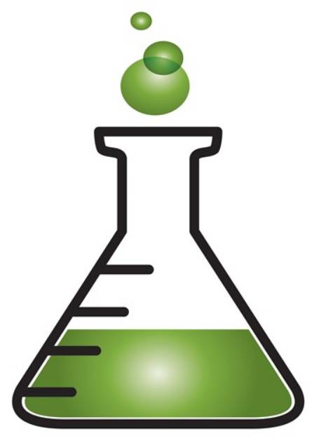 Picture of Science Flask SVG File