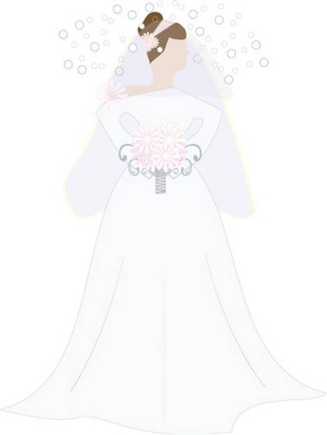 Picture of Bride SVG File