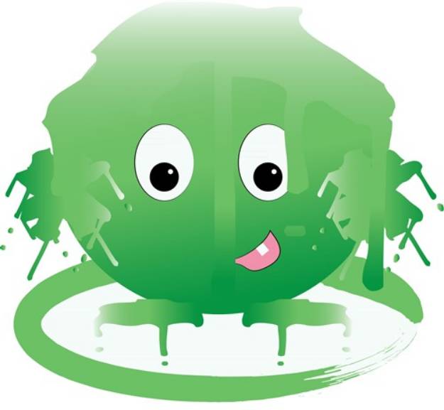 Picture of Slime Creature SVG File