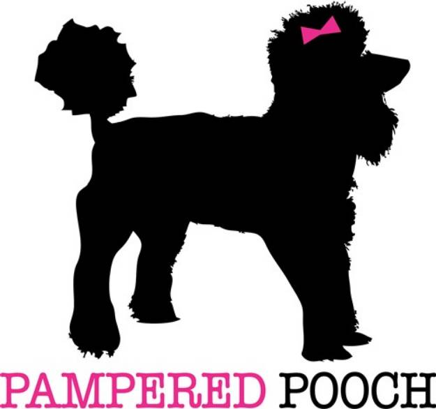 Picture of Pampered Pooch SVG File