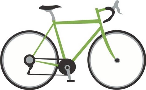 Picture of Ten Speed Bike SVG File