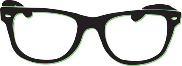 Picture of Glasses SVG File