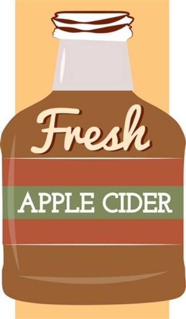 Picture of Fresh Apple Cider SVG File