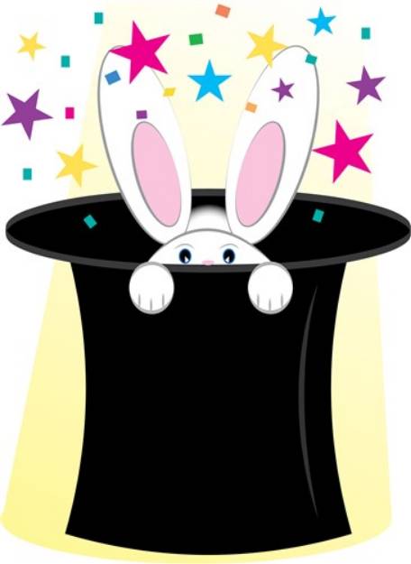 Picture of Magic Rabbit SVG File