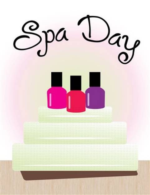 Picture of Spa Day SVG File