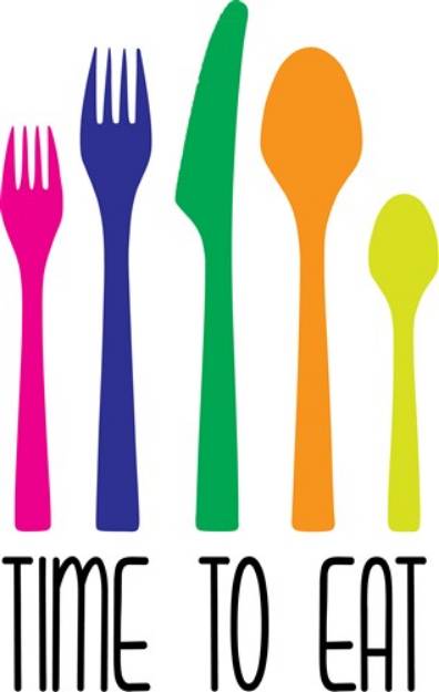 Picture of Time to Eat SVG File