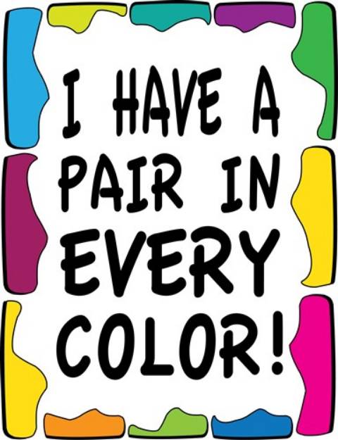 Picture of Pair in Every Color SVG File