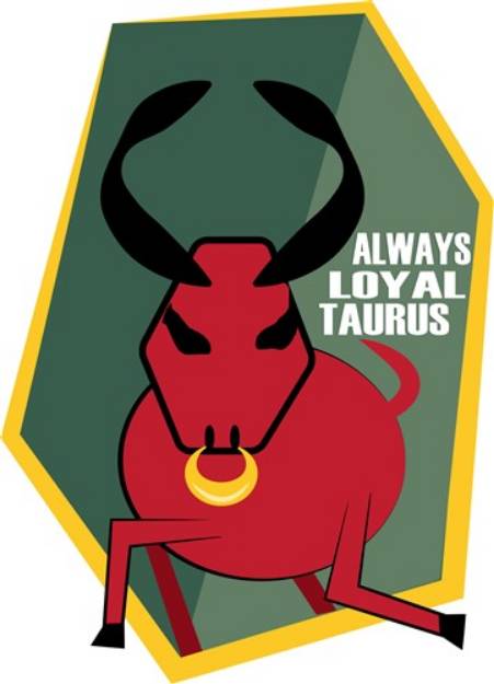 Picture of Loyal Taurus SVG File