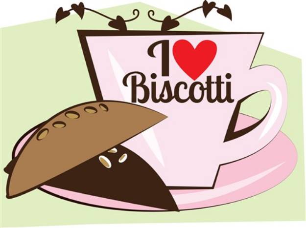 Picture of Biscotti Latte SVG File