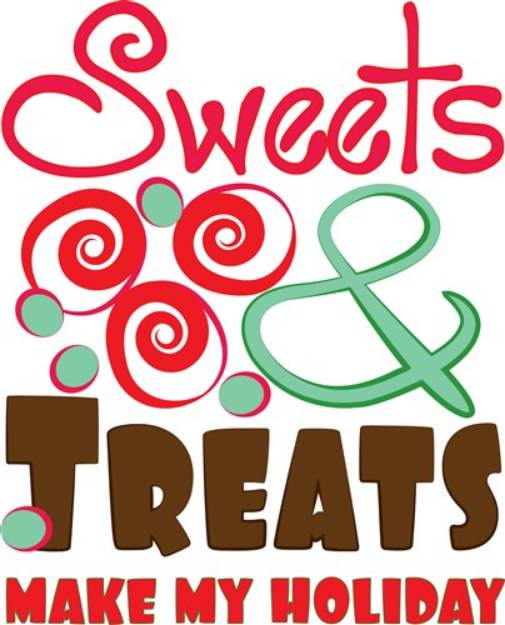 Picture of Holiday Sweets SVG File