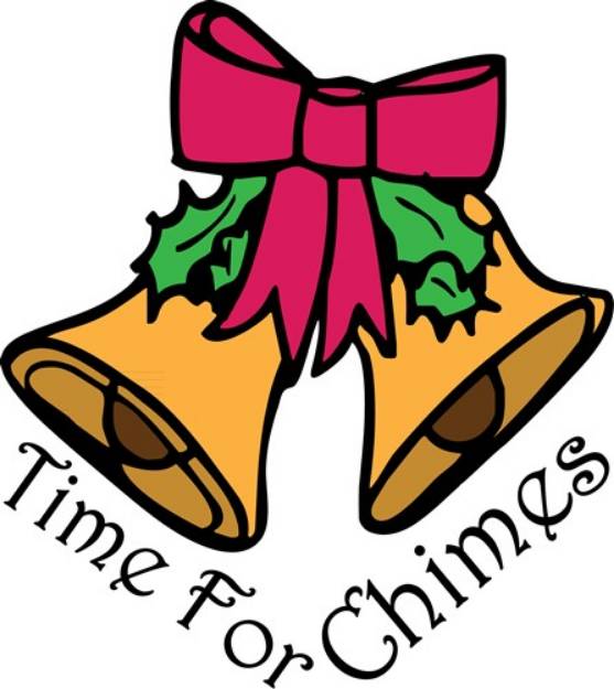 Picture of Christmas Chimes SVG File