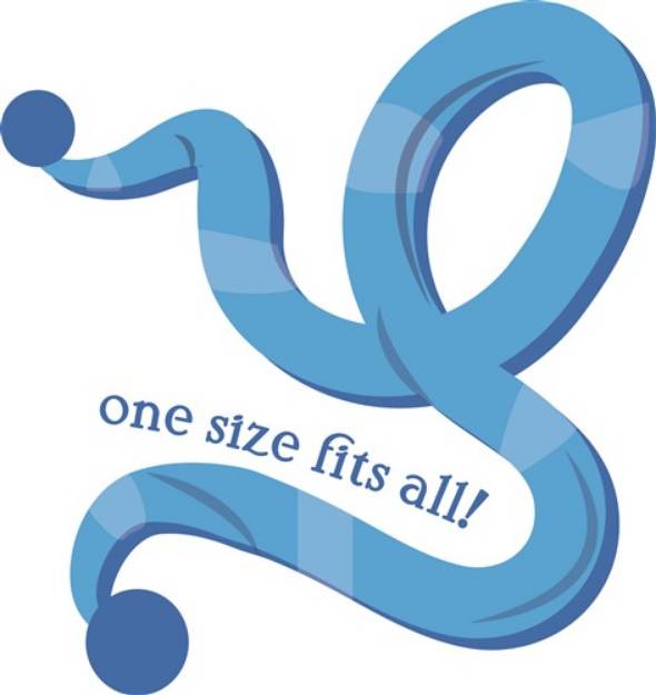 Picture of One Size Fits All SVG File