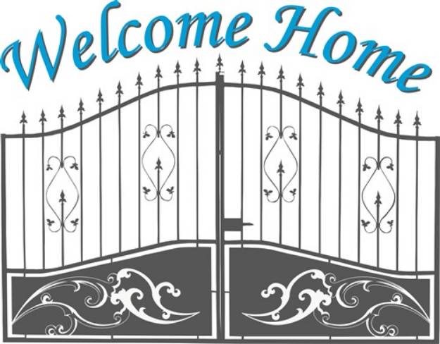 Picture of Welcome Home SVG File