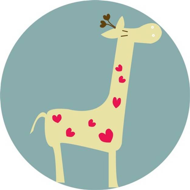 Picture of Giraffe SVG File