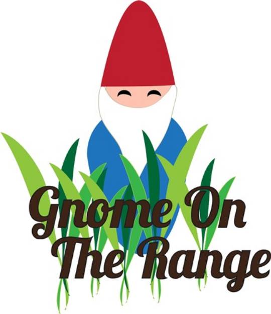 Picture of Gnome On The Range SVG File