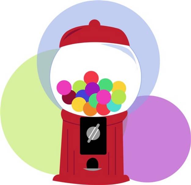 Picture of Gumball Machine SVG File