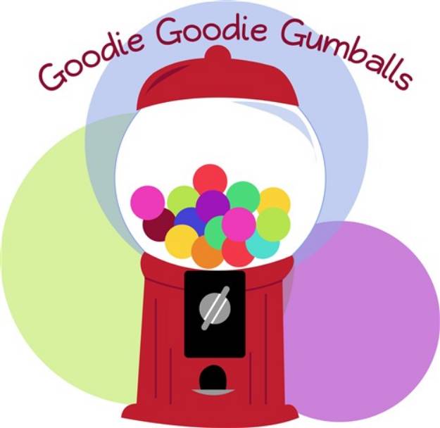 Picture of Goodie Gumballs SVG File