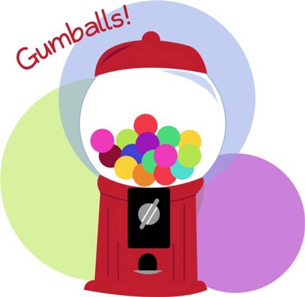 Picture of Gumballs SVG File