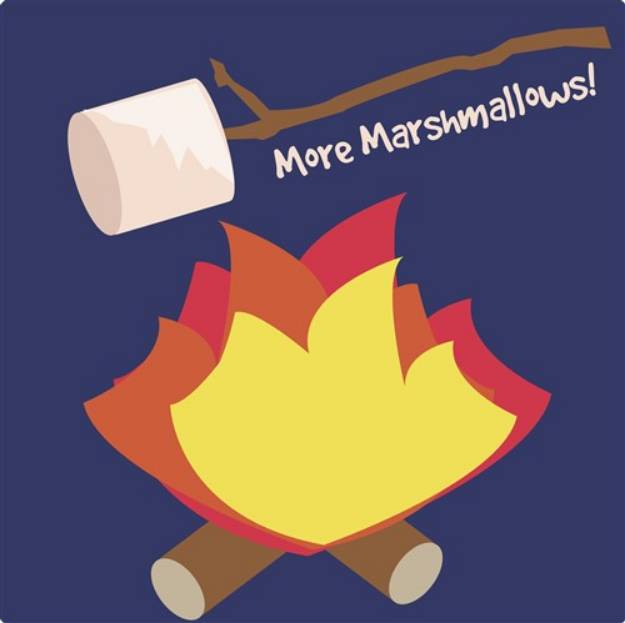 Picture of More Marshmallows SVG File