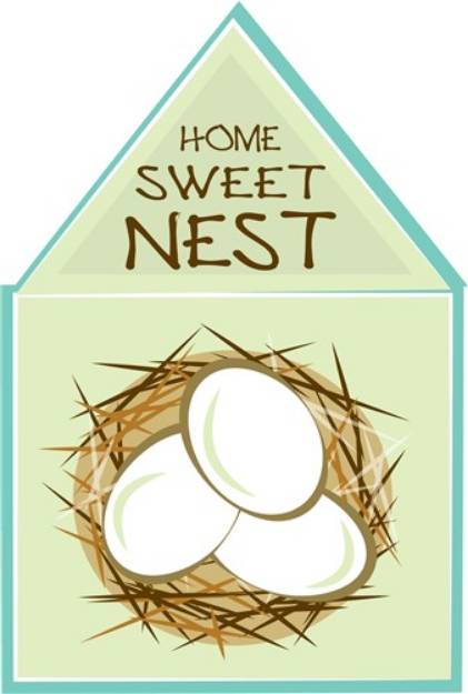 Picture of Home Sweet Nest SVG File