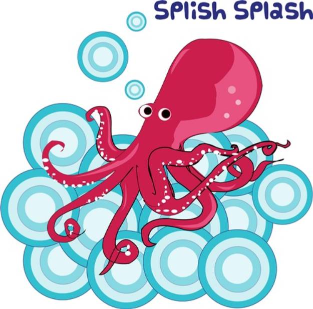 Picture of Splish Splash SVG File